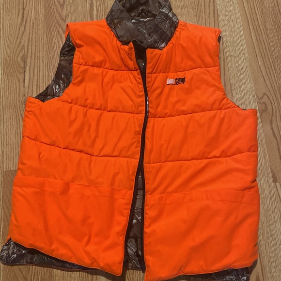 Reversible Camo and Orange Vest - Picture 2 of 3